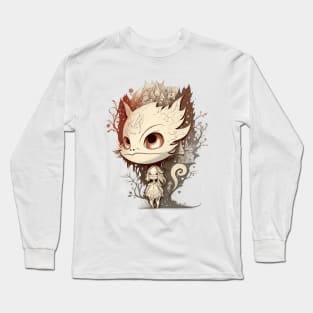 Mystical fantasy character. Long Sleeve T-Shirt